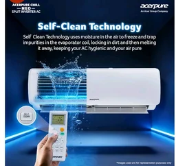 Acerpure Chill Neo 1.5 Ton 3 star, 5280W Max Cooling Capacity, Split AC (Copper, 4 Way Swing, 7 in1, Ice blast mode, Auto Clean, Dust Filter, Inverter, sleep_mode, AC5IPG61.5TN3W48W, White)