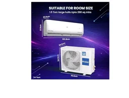 Visit the Haier Store
3.7
3.7 out of 5 stars
(5)
Haier 2 Ton 3 Star, New star rated, Twin Inverter Split AC (Long Air Flow, HD Filter, 5 in 1 Convertible, Copper, 2-way Swing, Turbo Cooling even at 54°C, White)-HSA24VP-W3NB-I