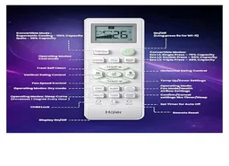 Visit the Haier Store
3.7
3.7 out of 5 stars
(5)
Haier 2 Ton 3 Star, New star rated, Twin Inverter Split AC (Long Air Flow, HD Filter, 5 in 1 Convertible, Copper, 2-way Swing, Turbo Cooling even at 54°C, White)-HSA24VP-W3NB-I