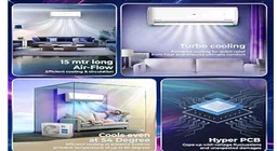Visit the Haier Store
3.7
3.7 out of 5 stars
(5)
Haier 2 Ton 3 Star, New star rated, Twin Inverter Split AC (Long Air Flow, HD Filter, 5 in 1 Convertible, Copper, 2-way Swing, Turbo Cooling even at 54°C, White)-HSA24VP-W3NB-I
