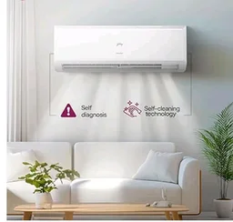 Godrej 1.5 Ton 3 Star| New Star Rated| Inverter Split AC | 5-in-1 Convertible Cooling | 5 Year Comprehensive Warranty| AI Powered| Heavy Duty Cooling at 52°C| (AC 1.5T EC HIC 18Q3TH WA)