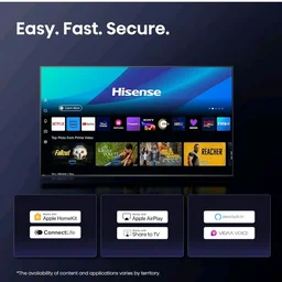 Hisense 139 cm (55 Inches) 4K Ultra HD Smart QLED TV | Dolby Vision Atmos, HDR10+ Adaptive | 144 Hz Game Mode Pro and 55E7Q (Charcoal Grey) | AI 4K Upscaler | VIDAA OS