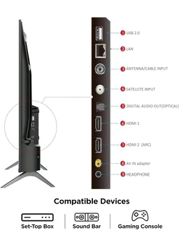 TCL 101 cms (40 inches) Smartchoice Full HD Smart QLED Google TV | Dolby Audio 24 watts | Ai Clarity | Metallic Bezel-Less | Multiple Viewing Mode | 40V5C