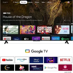 iFFALCON 189 cm (75 Inches) 4K UHD Smart LED Google TV | 144Hz VRR | 3GB RAM | Dolby Vision & Atmos | Game Master | 75U75