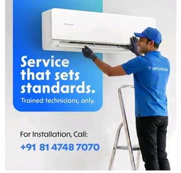 Optimist 1.39 T 5Star WiFi Inverter Split AC | Lowest Bill ISEER 6.05 | 5-Yr Comp Warranty | 50°C Tested Cooling | Turbo+ up to 1.9Ton Cooling | In-App Gas Level Indicator(ODU-SUHC48ZV, IDU- SEHC48ZV)