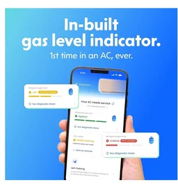 Optimist 1.39 T 5Star WiFi Inverter Split AC | Lowest Bill ISEER 6.05 | 5-Yr Comp Warranty | 50°C Tested Cooling | Turbo+ up to 1.9Ton Cooling | In-App Gas Level Indicator(ODU-SUHC48ZV, IDU- SEHC48ZV)