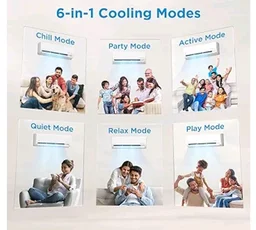 Midea 1.36 Ton 3 Star Inverter Split AC, MAI18SD3R36W0/MAI18SD3R36W1
2026 Model,Copper Condenser,Wi-Fi & 6-in-1,52°C Heavy Duty Cooling,HD+PM 2.5 Filter