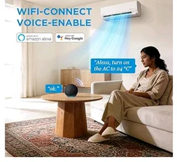 Midea 1.36 Ton 3 Star Inverter Split AC, MAI18SD3R36W0/MAI18SD3R36W1
2026 Model,Copper Condenser,Wi-Fi & 6-in-1,52°C Heavy Duty Cooling,HD+PM 2.5 Filter