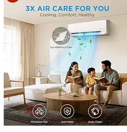 Midea 1.36 Ton 3 Star Inverter Split AC, MAI18SD3R36W0/MAI18SD3R36W1
2026 Model,Copper Condenser,Wi-Fi & 6-in-1,52°C Heavy Duty Cooling,HD+PM 2.5 Filter