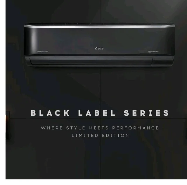 Cruise 1.6 Ton 3 Star Inverter Split AC (CWCVBM-VP3F193BL, Piano Black)
Heavy Duty Cooling at 55°C, 2026 Model, Long Airflow, 100% Copper, Convertible 5-in-1, 4-Way Swing, PM 2.5 Filter