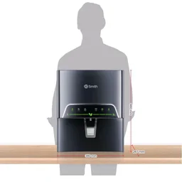 AO Smith Proplanet P3 Pro RO Water Purifier with Silver Shield Protection | Baby-Safe Water| Copper + Alkaline water | Saves upto 9000 Ltrs