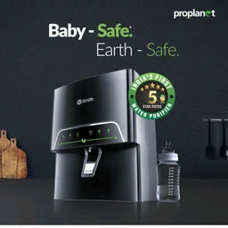 AO Smith Proplanet P3 Pro RO Water Purifier with Silver Shield Protection | Baby-Safe Water| Copper + Alkaline water | Saves upto 9000 Ltrs