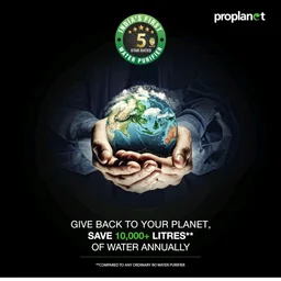 AO Smith Proplanet P3 Pro RO Water Purifier with Silver Shield Protection | Baby-Safe Water| Copper + Alkaline water | Saves upto 9000 Ltrs