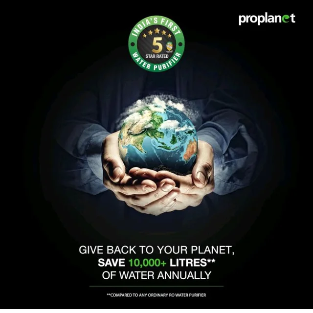 AO Smith Proplanet P3 Pro RO Water Purifier with Silver Shield Protection | Baby-Safe Water| Copper + Alkaline water | Saves upto 9000 Ltrs