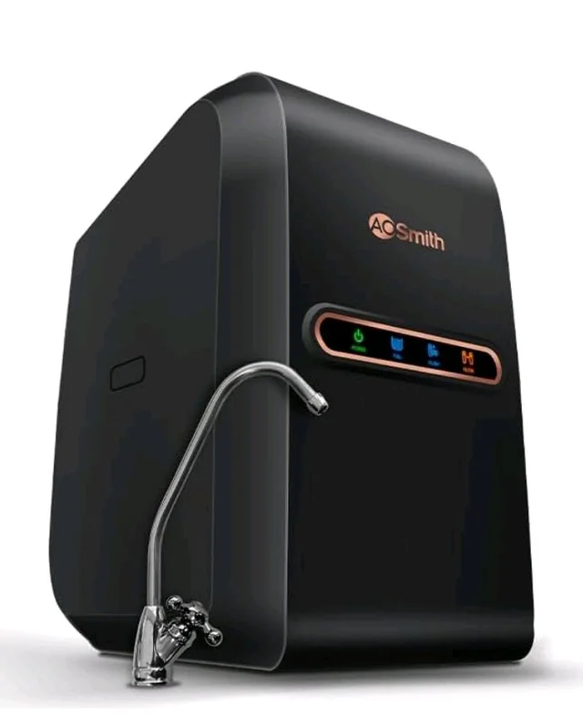 AO Smith Z2+ Luxe (Midnight Black) RO Under sink Water Purifier | UTC | 7-Stage Purification | 2x Water Savings | Goodness of Copper