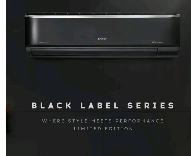 Cruise 1.6 Ton 3 Star Inverter Split AC (CWCVBM-VP3F193BL, Piano Black)
Heavy Duty Cooling at 55°C, 2026 Model, Long Airflow, 100% Copper, Convertible 5-in-1, 4-Way Swing, PM 2.5 Filter