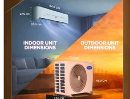 Carrier 1.5 Ton 3 Star Flexicool Inverter Split AC (Copper, Convertible 6-in-1 with Smart Energy Display, Insta Cool, Auto Clean, PM 2.5 Filter, New BEE rated, CAI18CE3R36F1, White)