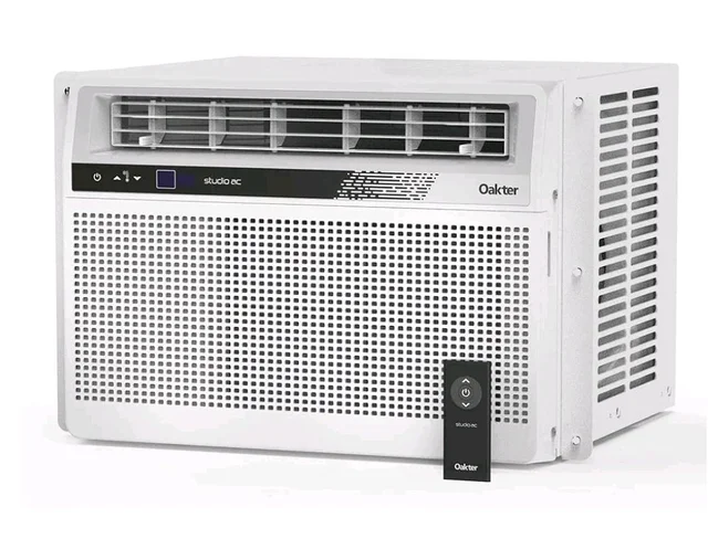 Oakter 0.5 Ton Inverter Studio AC 5000 (2026 Model) 3 Star | 6 Amp Plug | Low Power Consumption | 50°C Cooling | Surge Protection | Anti-Dust Filter | Ideal for 75 sq.ft Rooms