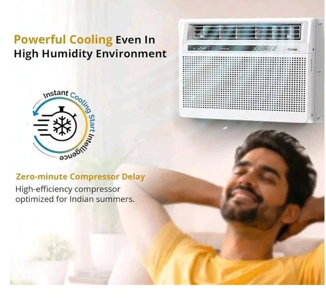 Oakter 0.5 Ton Inverter Studio AC 5000 (2026 Model) 3 Star | 6 Amp Plug | Low Power Consumption | 50°C Cooling | Surge Protection | Anti-Dust Filter | Ideal for 75 sq.ft Rooms