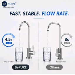 BePURE UTS Black ISI Certified Under Sink Water Purifier 10L | RO+UF+TDS+Copper Alkaline | Works Upto 3000 TDS | Inbuilt 10L Storage Tank | Under Counter RO for Borewell & Tanker Water
50+ bought in past month