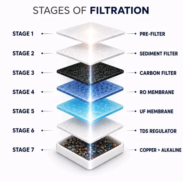 BePURE UTS Black ISI Certified Under Sink Water Purifier 10L | RO+UF+TDS+Copper Alkaline | Works Upto 3000 TDS | Inbuilt 10L Storage Tank | Under Counter RO for Borewell & Tanker Water
50+ bought in past month