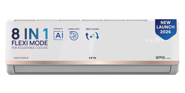 IFB 1.5 Ton 3 Star,New star rated,AI Powered Inverter Split AC,Hybrid Mode, 8in1 Flexi Mode, Heavy Duty Compressor, 4 Way Swing, Self Clean, Dual Gold Fins,100% Copper Tubes,CI193GN22RGM3, white
200+ bought in past month