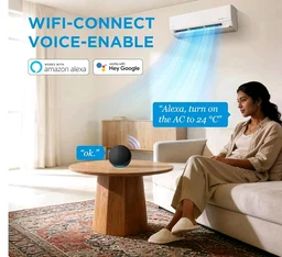 Midea 1.36 Ton 3 Star Inverter Split AC, MAI18SD3R36W0/MAI18SD3R36W1
2026 Model,Copper Condenser,Wi-Fi & 6-in-1,52°C Heavy Duty Cooling,HD+PM 2.5 Filter