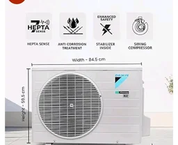 Daikin 1.5 Ton 5 Star Inverter Split AC (Copper, PM2.5 Filter, MTKM50XV16, White)