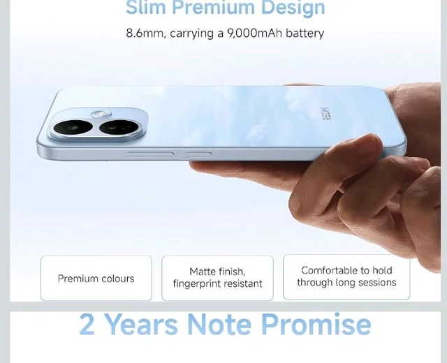 REDMI Note 17 Pro 5G (Purple Vibe, 8GB RAM, 128GB ROM) | 9000mAh Battery + 67W TurboCharge* | 6.83" 12-bit TrueColour AMOLED | No.1 Care Plan | Snapdragon 6s Gen 4 | 50MP OIS Camera | Victus 2 | IP69K - Purple Vibe
