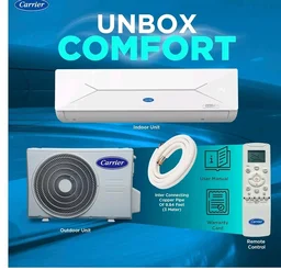 Carrier 1.5 Ton 5 Star, New Star rated, Flexicool Inverter Split AC (Copper, Convertible 6-in-1 with Smart Energy Display, Insta Cool, Auto Clean and PM 2.5 Filter, ESTER EDGE Gxi-CAI18EE5R36F0, White)
50+ bought in past month
