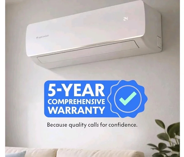 Optimist 1.39 T 5Star WiFi Inverter Split AC | Lowest Bill ISEER 6.05 | 5-Yr Comp Warranty | 50°C Tested Cooling | Turbo+ up to 1.9Ton Cooling | In-App Gas Level Indicator(ODU-SUHC48ZV, IDU- SEHC48ZV)