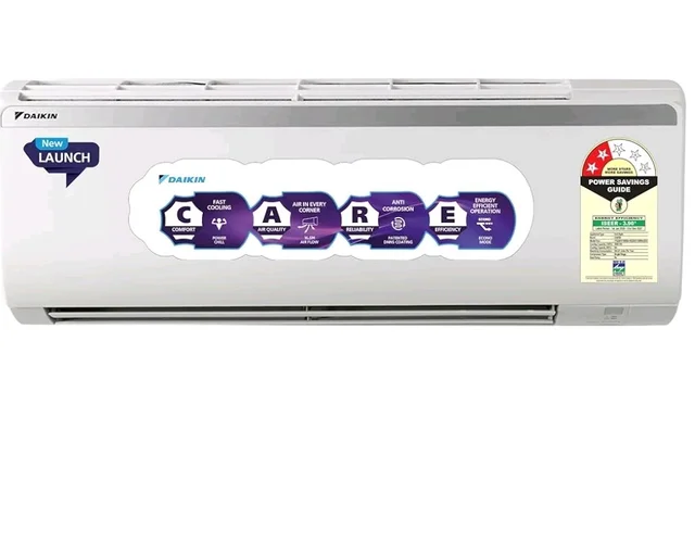 Daikin 0.8 Ton 2 Star, New Star rated,Fixed Speed Split AC (Copper, PM2.5 Filter, FTQ28XV16, White)