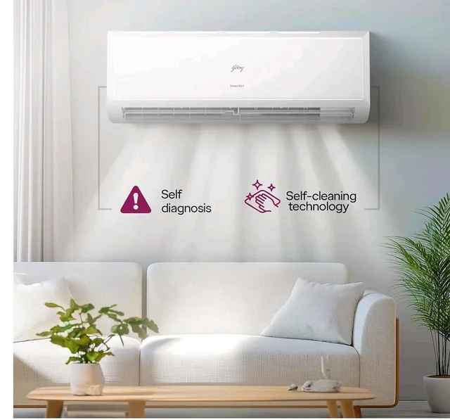Godrej 1.5 Ton 3 Star| New Star Rated| Inverter Split AC | 5-in-1 Convertible Cooling | 5 Year Comprehensive Warranty| AI Powered| Heavy Duty Cooling at 52°C| (AC 1.5T EC HIC 18Q3TH WA)
28%
off