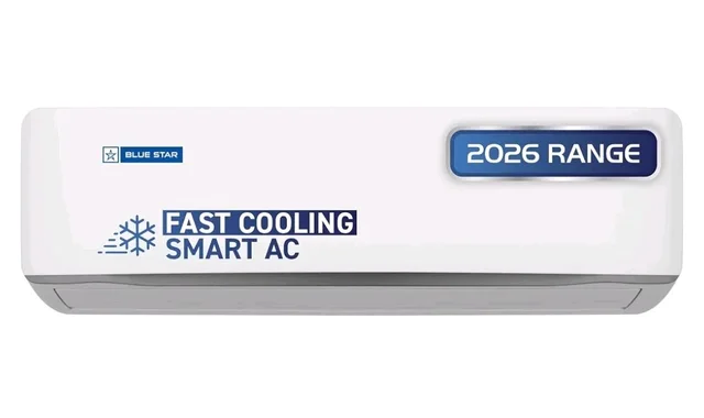 the Blue Star Store
4.9
4.9 out of 5 stars
(10)
Blue Star 1.5 Ton 5 Star,New Star Rated, Wi-Fi Smart Inverter Split AC (Copper, AI Pro+, 4-Way Swing, DigiQ Hepta Sensor, Blue Fins,Turbo Cool, Self Clean Technology (IC518ZXUS, White))