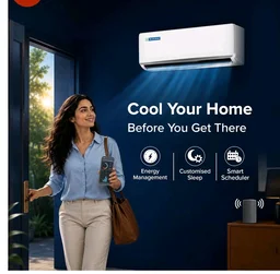 the Blue Star Store
4.9
4.9 out of 5 stars
(10)
Blue Star 1.5 Ton 5 Star,New Star Rated, Wi-Fi Smart Inverter Split AC (Copper, AI Pro+, 4-Way Swing, DigiQ Hepta Sensor, Blue Fins,Turbo Cool, Self Clean Technology (IC518ZXUS, White))