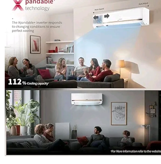 Hitachi 1.5 Ton 3 Star, New star rated, Inverter Split AC (Copper, Hot & Cold, Smart View Display, 4 Way Swing, ice Clean Cooling,RAS.G318PHDIST, New BEE Rated, White)