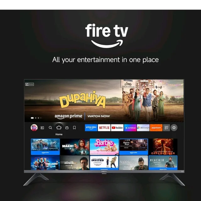 Xiaomi (108 cm) 43 inch FX Pro 4K QLED Smart | HDR10+ | 30W Box Speakers | Filmmaker Mode | Fire TV | L43MB-FPIN