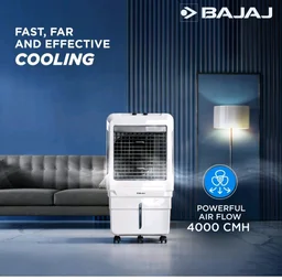 Bajaj DMH 85X 85L Desert Air Cooler | High Air Delivery with Turbo Fan Technology | 3-Side Honeycomb Cooling & 4-Way Swing | Inverter Compatible | 1 Year Warranty【White】
56%
off