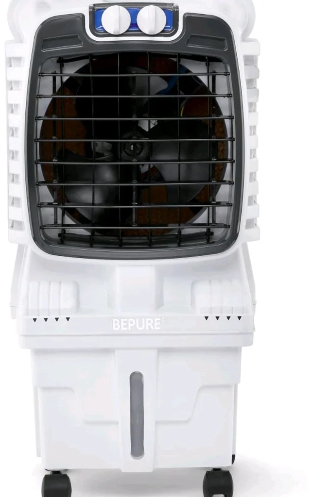 BePure CoolX 15L Air Cooler | High Air Delivery up to 1500 m³/hr | Low Noise Performance | Energy-Efficient Operation | 3-Side Honeycomb Cooling Pads
