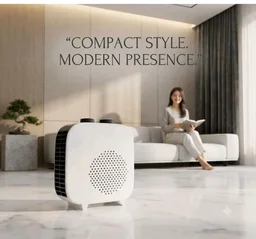 Drumstone (10 Year Warranty) Compact Portable Air Cooler with Ventilated Air Outlet Design, Perforated Front Panel and Tabletop Form for Personal Indoor Use
