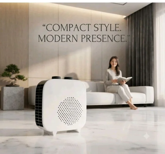 Drumstone (10 Year Warranty) Compact Portable Air Cooler with Ventilated Air Outlet Design, Perforated Front Panel and Tabletop Form for Personal Indoor Use