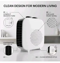Drumstone (10 Year Warranty) Compact Portable Air Cooler with Ventilated Air Outlet Design, Perforated Front Panel and Tabletop Form for Personal Indoor Use