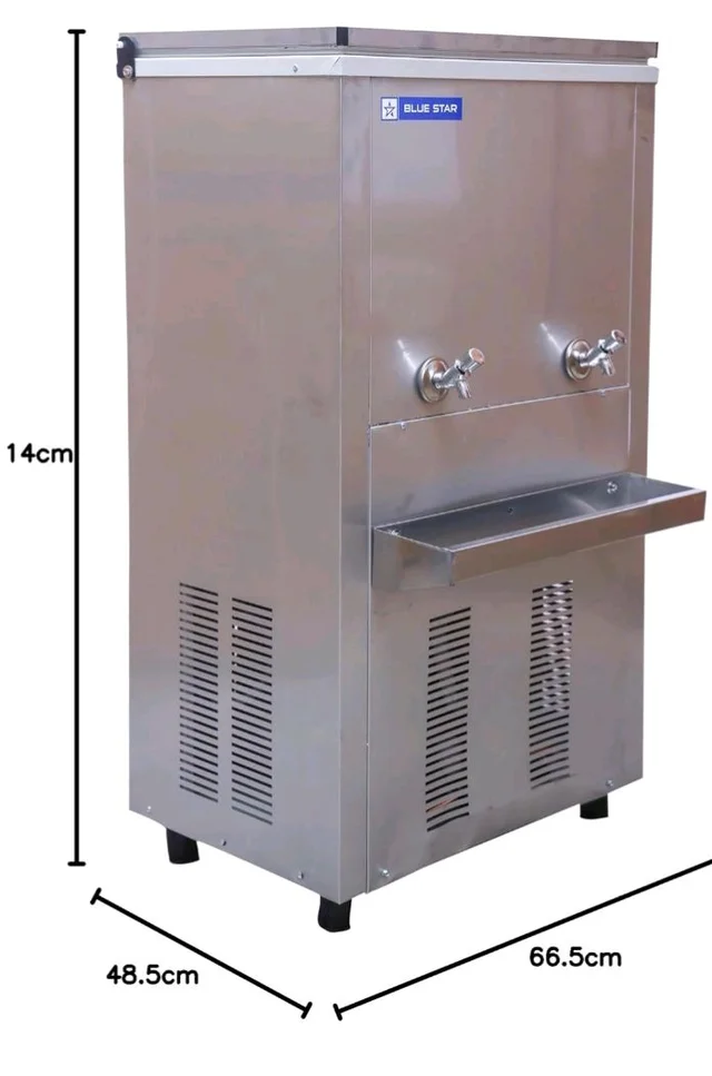 Blue Star Water Cooler SWC4080SS 80 Liter | 40 L/Hr Cooling Capacity | 80L Storage | Cold Water | Stainless Steel