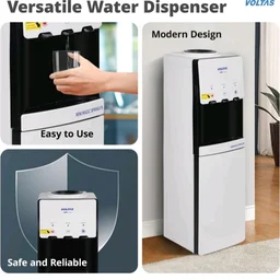 Voltas Floor Mounted Water Dispenser with 18L Storage Cabinet, 3 Water Modes (Hot, Normal, Cold), White, Minimagic Spring FS Plus, 20 litres
50+ bought in past month