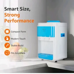 Amazon Basics Hot and Cold Table Top Water Dispenser - Top Loading, 20 Litre | White & Blue | Compact Design with Hot, Cold and Normal Temperature Settings
50+ bought in past month
56%
off
Product Images and Videos (AI-Generated Alt Text)