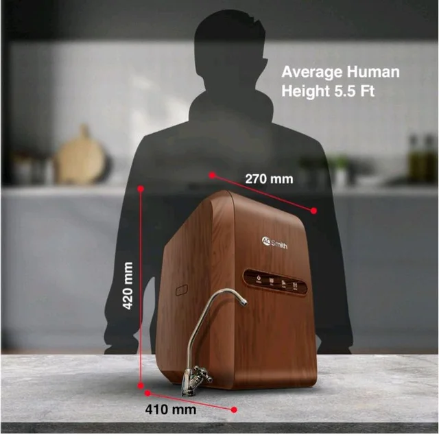 AO Smith Z2+ Luxe RO Under sink Water Purifier| 7-Stage Purification | 2x Water Savings | Goodness of Copper | Nature Inspired Design
23%
off
Product Images and Videos (AI-Generated Alt Text)