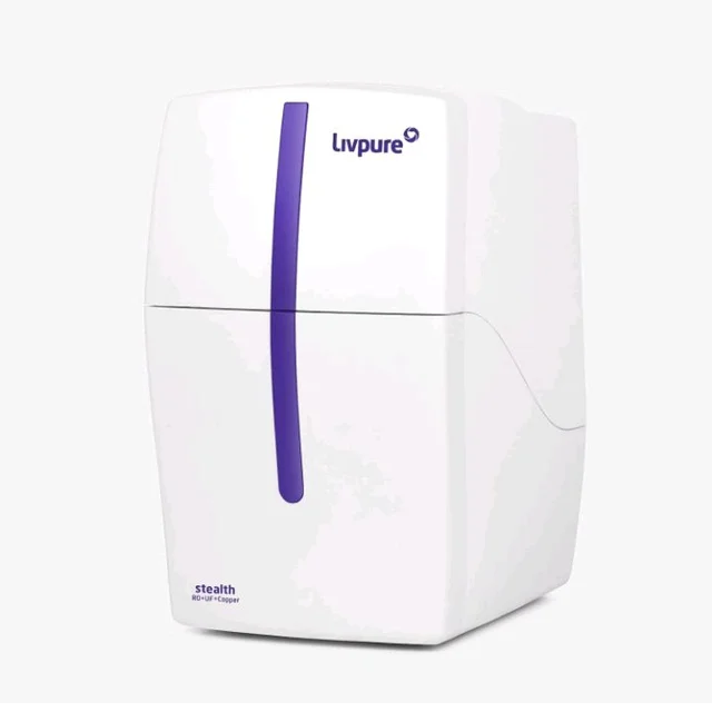 Livpure Stealth Under The Counter Water Purifier, RO+UV 6 Stage Purification Technology, 7L Storage Tank, Sleek And Compact Design