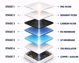BePURE UTS Black ISI Certified Under Sink Water Purifier 10L | RO+UF+TDS+Copper Alkaline | Works Upto 3000 TDS | Inbuilt 10L Storage Tank | Under Counter RO for Borewell & Tanker Water
50+ bought in past month