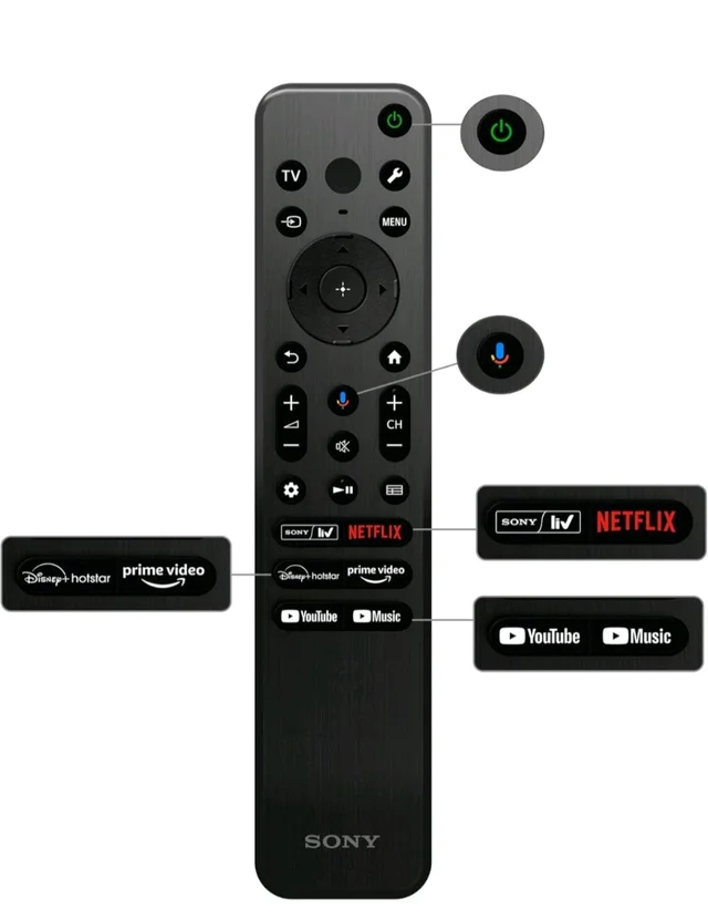Sony BRAVIA 80 cm (32 inches) HD Ready Smart LED Google TV KD-32W825 (Black)