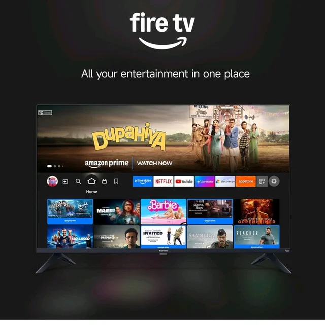 Xiaomi 80 cm (32 inch) Smartchoice F Series HD Ready Smart LED Fire TV L32MB-FIN